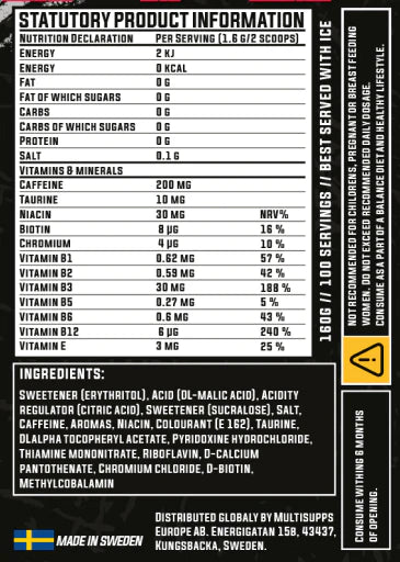 Kumite Ultimate Energy: Wild Strawberry