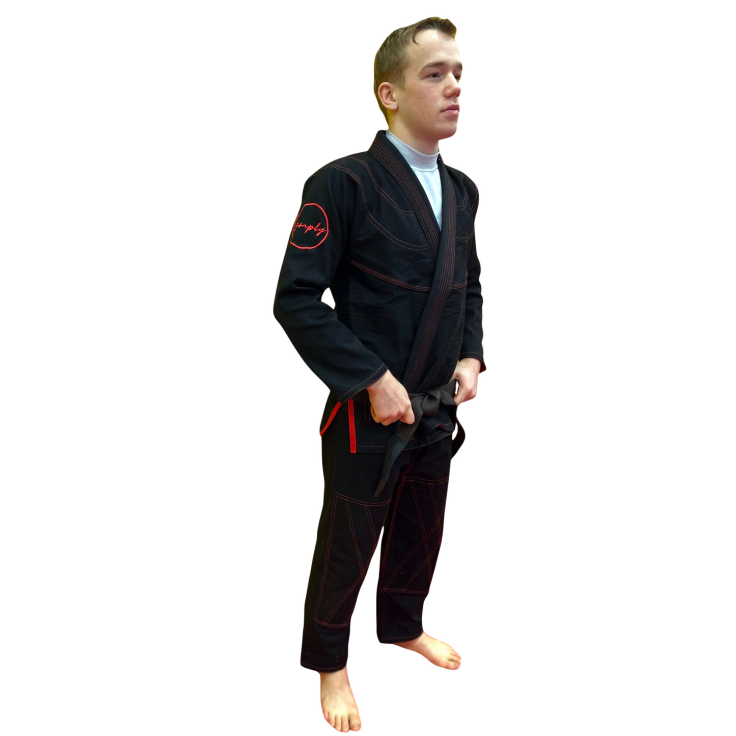 Simply Bjj Gi V1 Svart