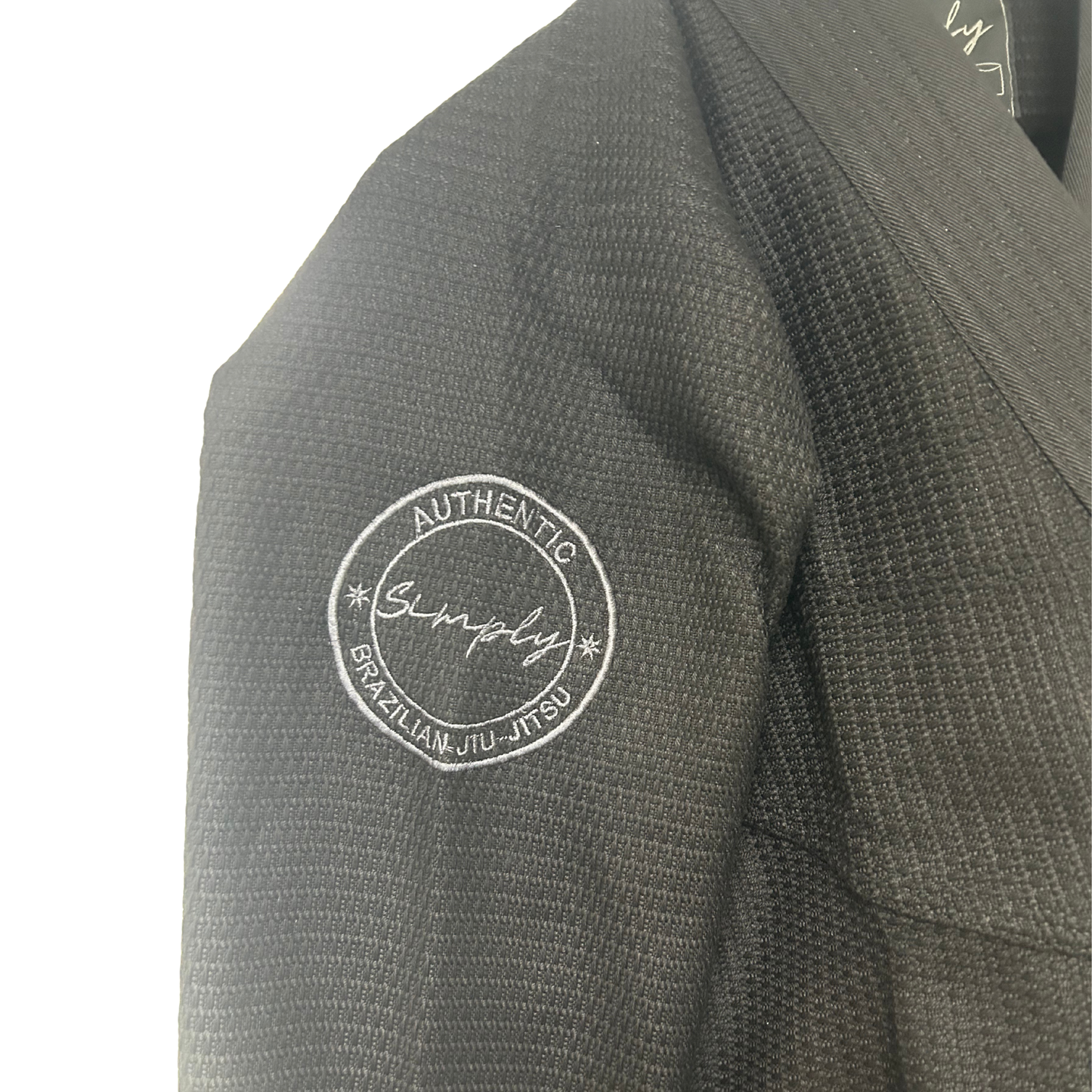 Simply Bjj Gi Authentic Svart