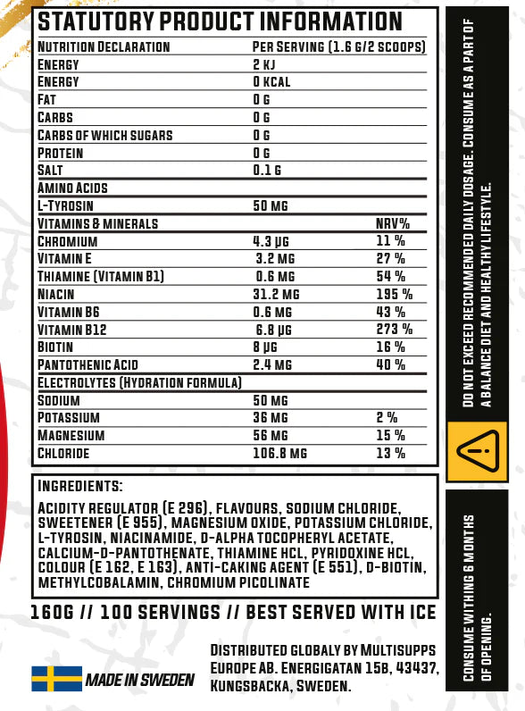 Kumite Supreme Hydration: Fruit Punch