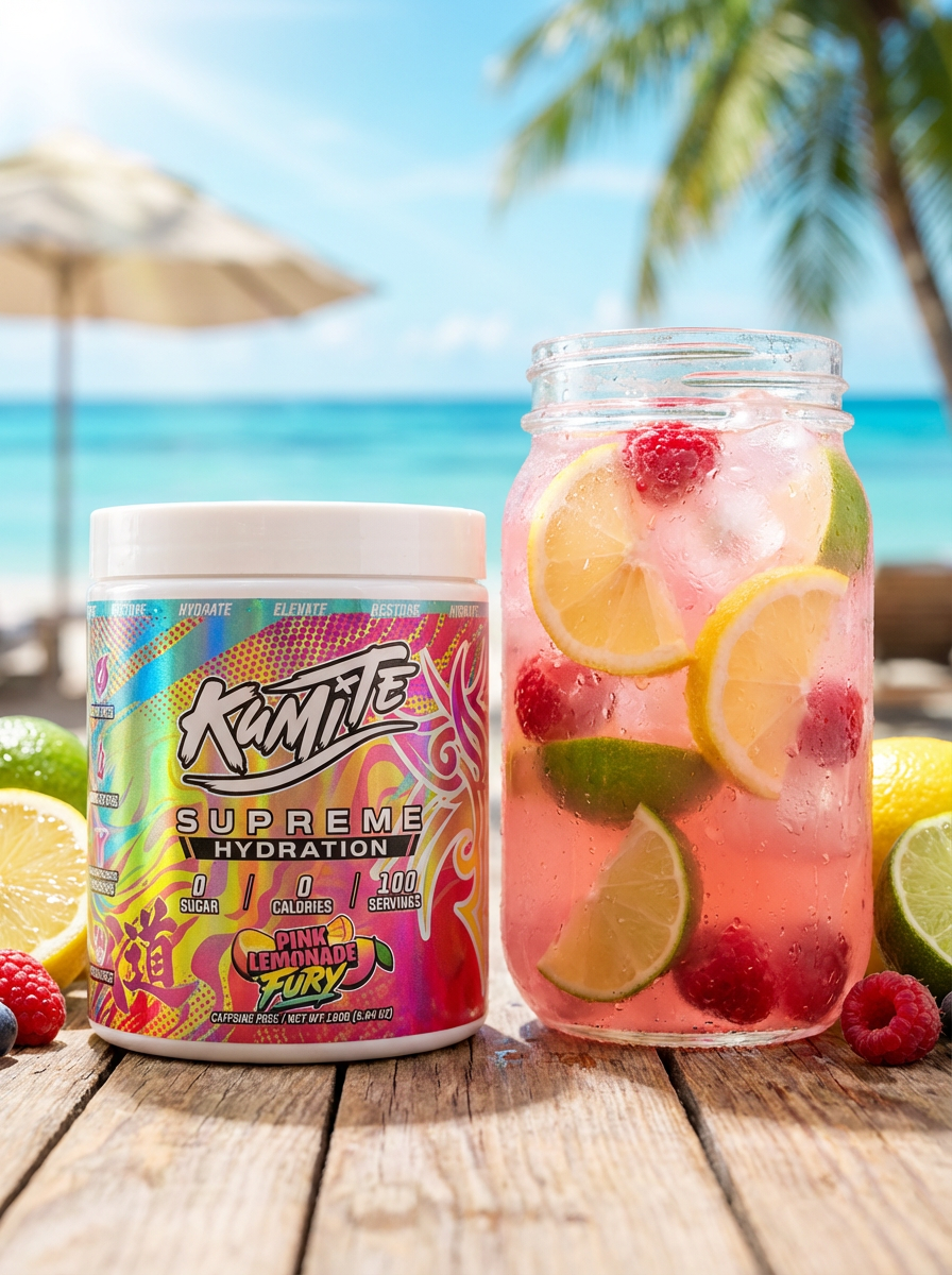 Kumite Supreme Hydration: Pink Lemonade Fury