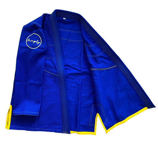 Simply Bjj Gi Kids Blå