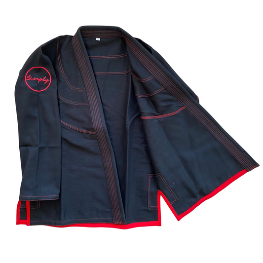 Simply Bjj Gi Kids Svart