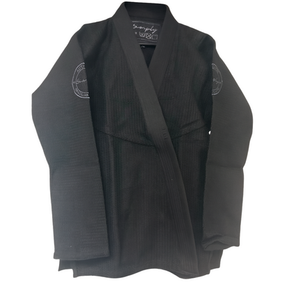 Simply Bjj Gi Authentic Svart