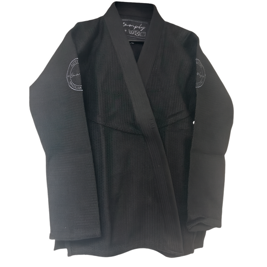 Simply Bjj Gi Authentic Svart